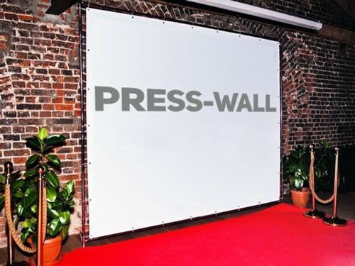   press wall?